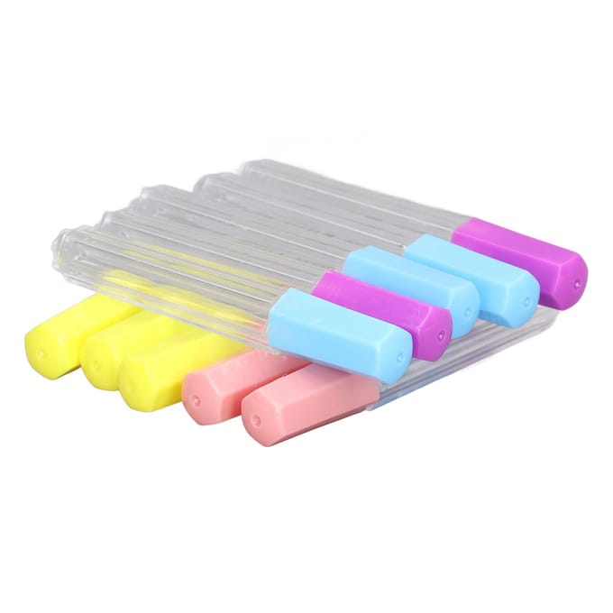 10 stuks Naaldcontainer Clear Duurzaam Plastic Brede Toepassing Naald Bewaarbuizen Foe white