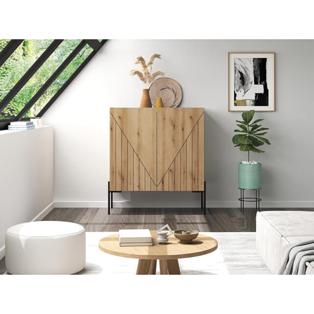 Furnilux Lowboard neo in evoke 91x80x40cm