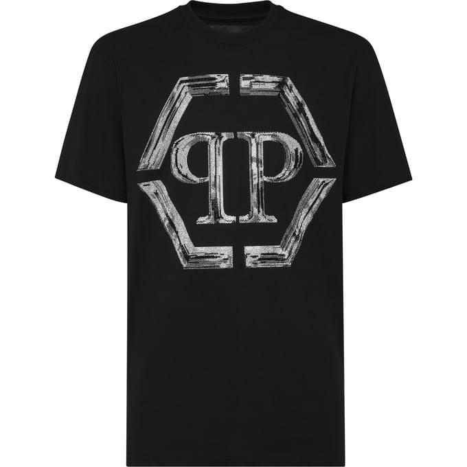 T-Shirt Ronde Hals Hexagon