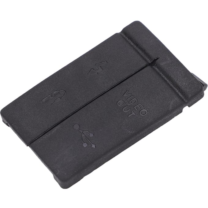Camera-interfacedeksel Rubberen waterdichte USB-poort Video-uitgangskap Camera-accessoires voor 40D
