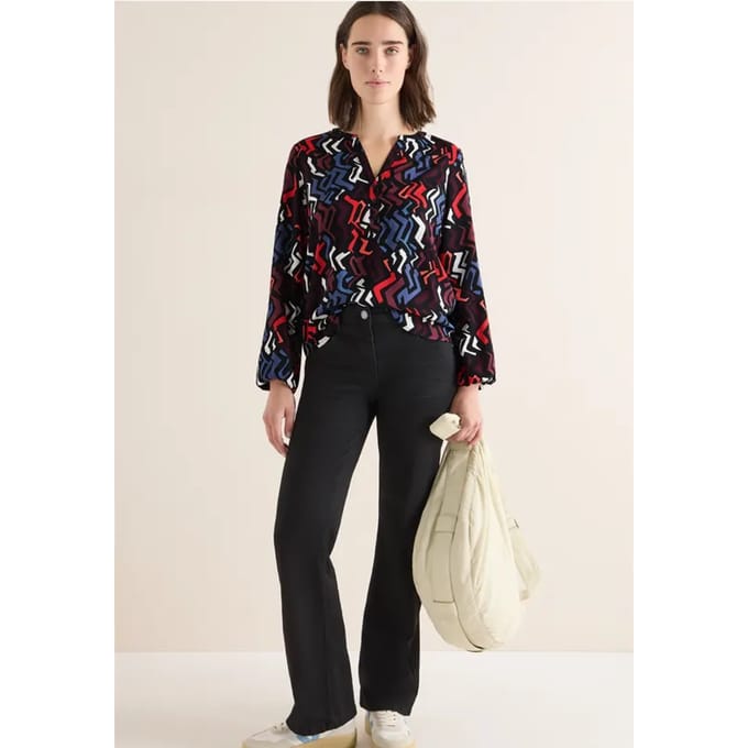 Blouse met grafisch patroon