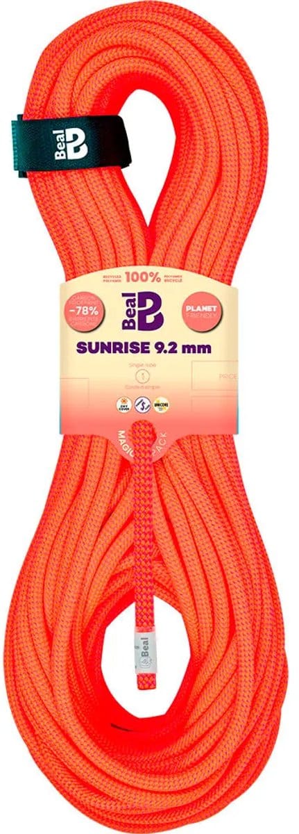 Beal Sunrise 9.2 Mm Touw Oranje 80 m