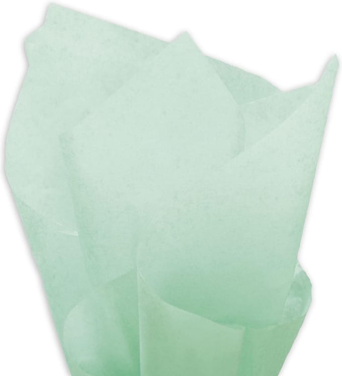 Zijdepapier Cool Mint - 50 x 76 cm - 18 gr - 100 vel Vloeipapier
