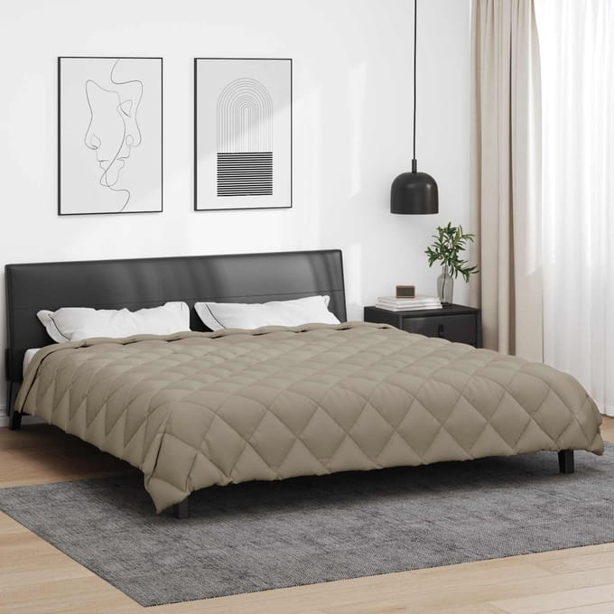 vidaXL Winter Dekbed 220 x 260 cm 450 gsm Microfiber (100% polyester)