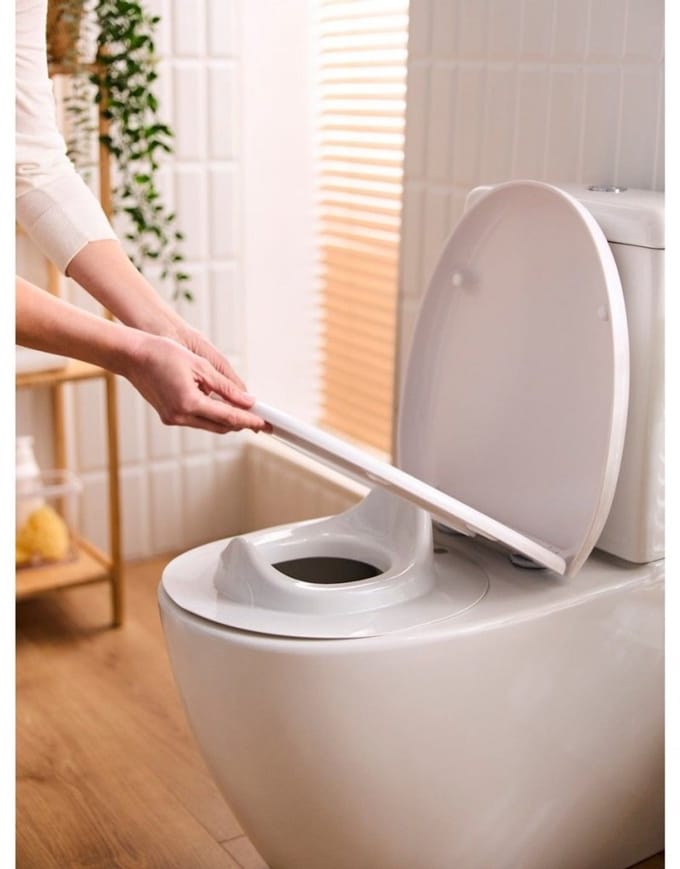 Rotho AVA Toiletverkleiner Toilettrainer Wit