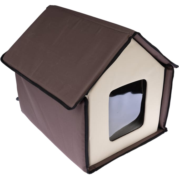 TIAKI Verwarmd kattenhuis Bola 48x42x45cm