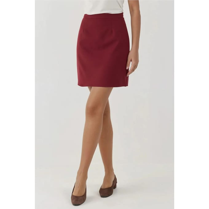 Hoge Taille Mini A-Lijn Rok