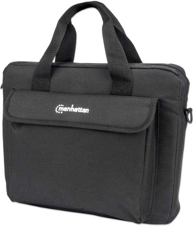 Manhattan 439862 notebooktas 31,8 cm (12.5") Documententas Zwart - laptoptas