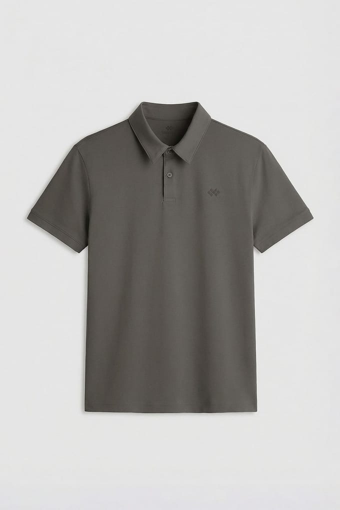 Heren Katoenen Elastaan Polo T-Shirt
