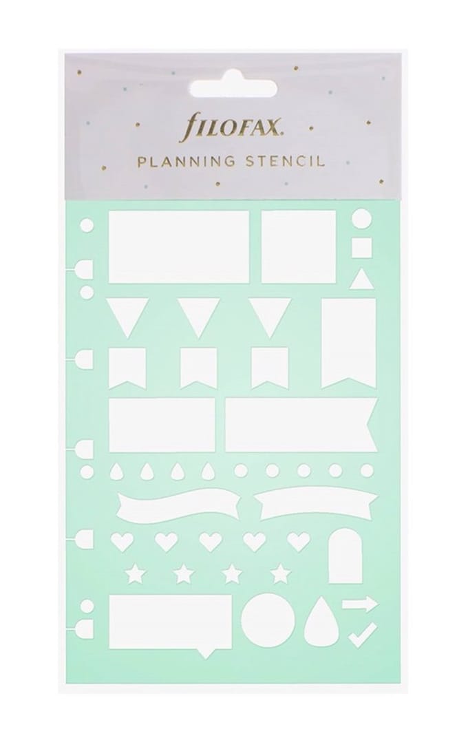 Filofax planningsstencil