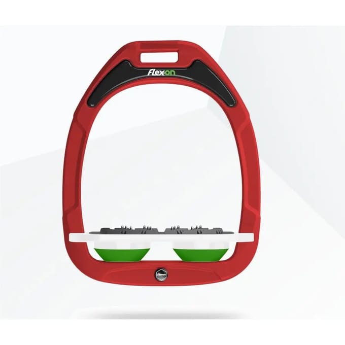 Plat Ultra Grip Rood/Wit/Groen Flex-On Green Composite