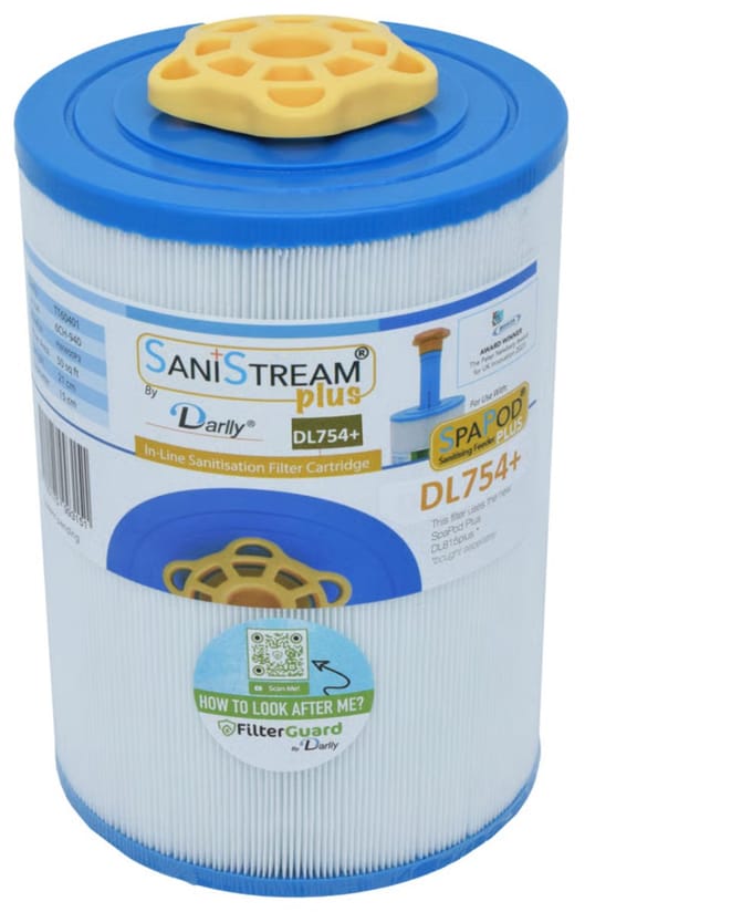 Darlly Sanistream PLUS Spa Filter DL754+