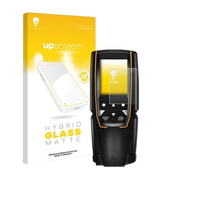 upscreen - Screenprotector voor Testo 310 (2. Gen.) - Folie Beschermfolie Beschermglas matte