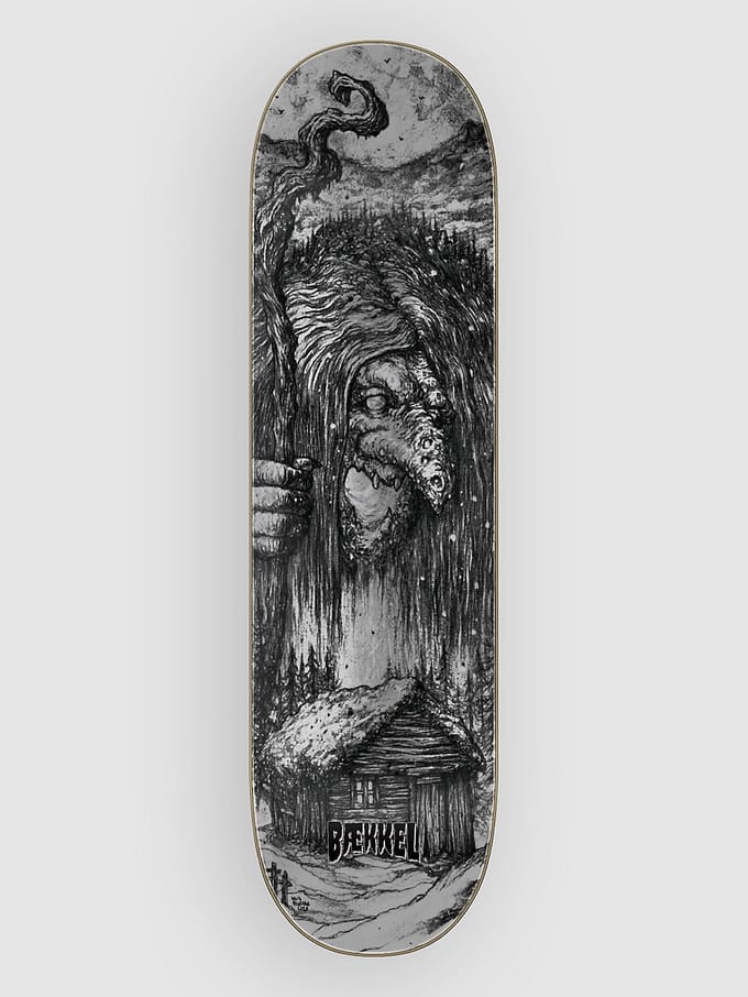Creature Baekkel Troll 2 Pro 8.6" Skateboard Deck grijs
