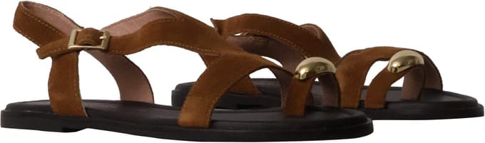 Lynda leren sandalen