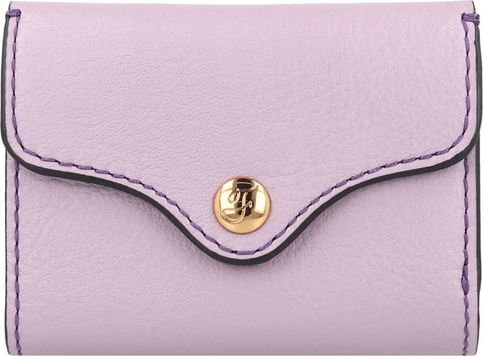 FOSSIL Portemonnee Heritage Trifold Lavender Paars