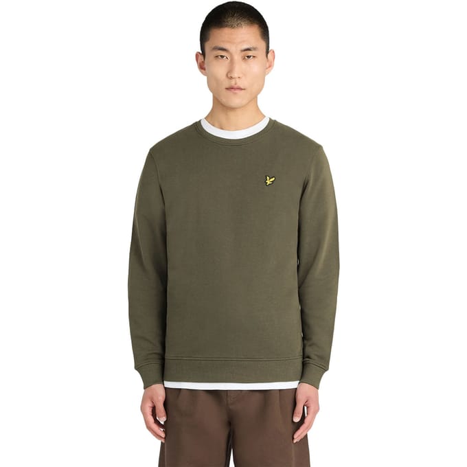 Lyle & Scott Crew neck sweatshirt - khaki ash