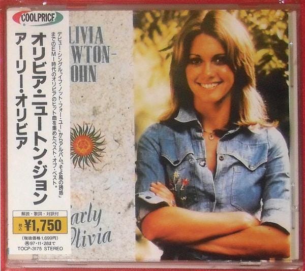 CD OLIVIA NEWTONJOHN Early Olivia TOCP3175 EMI 1995 Japan CountryFolk Gebruikt brown