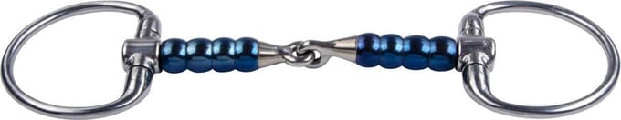 Olijfbit voor paarden Trust Sweet Iron Eggbutt Cherry Roller