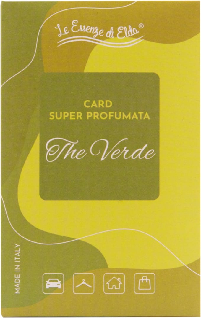 Wasparfum Geurkaart - Le Essenze di Elda - The Verde