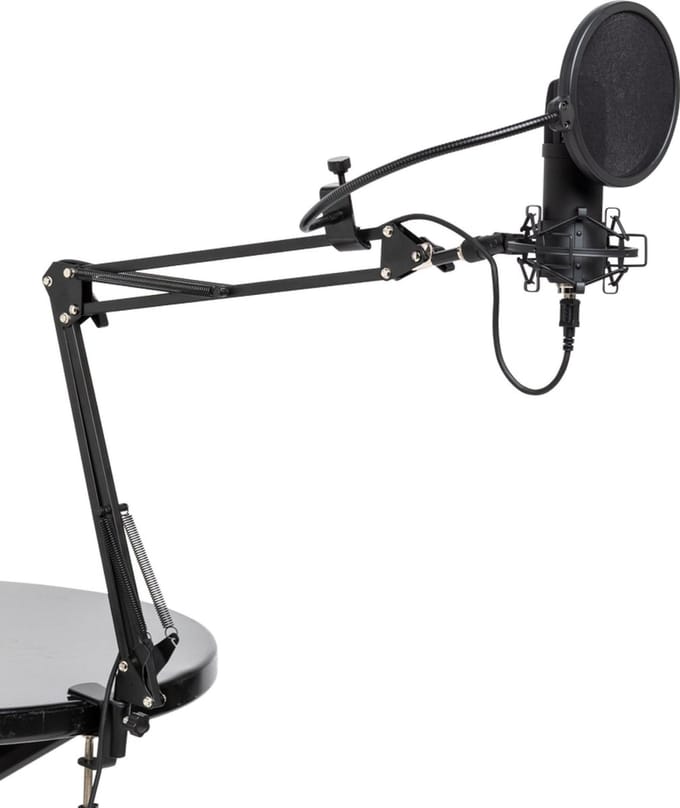 Stagg SUM45 Set - USB Condensator Microfoon - Voor opnames en streaming - Professioneel geluid