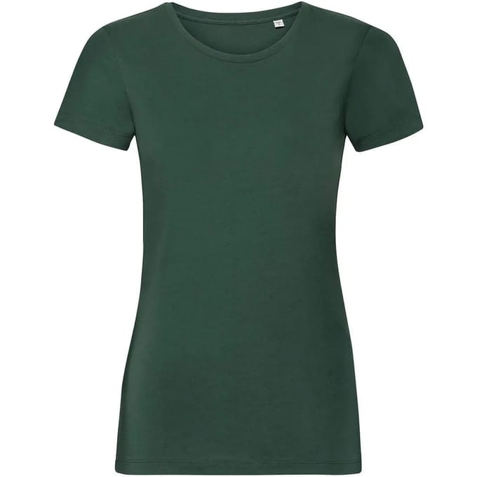 Dames-T-shirt Russell Athletic Pure Organic