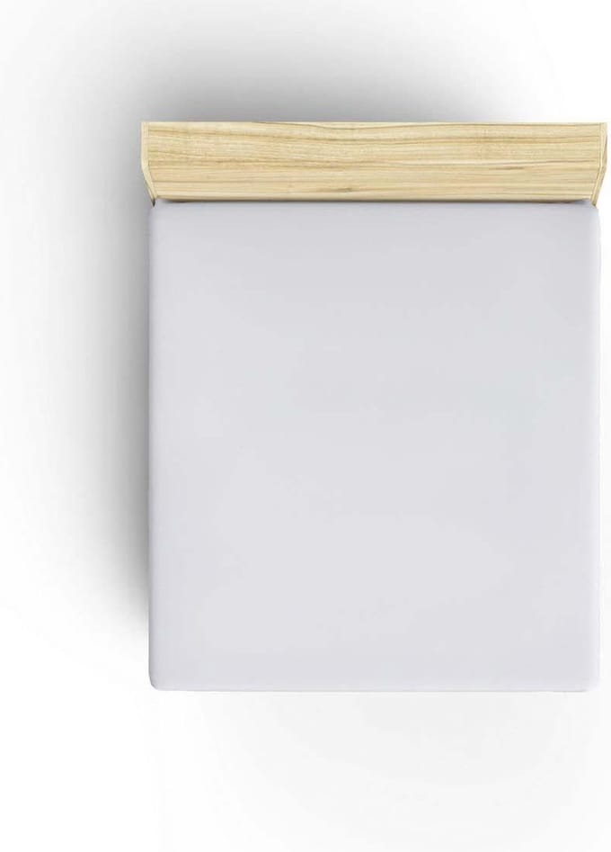 Asir - Ranforce Hoeslaken - 140 x 230 cm - Wit