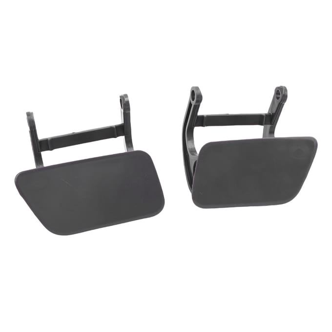 1 Paire Cache Lave-Phare Pare-Chocs Avant 51117111741 Remplacement Pour Série 5 E60 E61 2003   2007 black