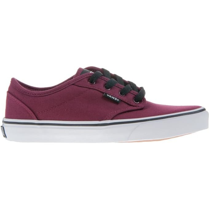 Vans Atwood Kids Burgundy Plimsolls