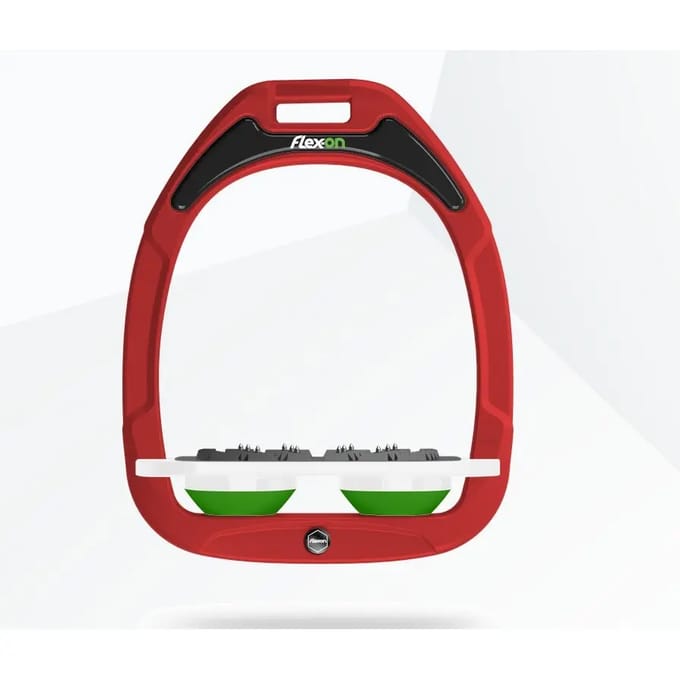 Plat Ultra Grip Rood/Wit/Groen Flex-On Green Composite