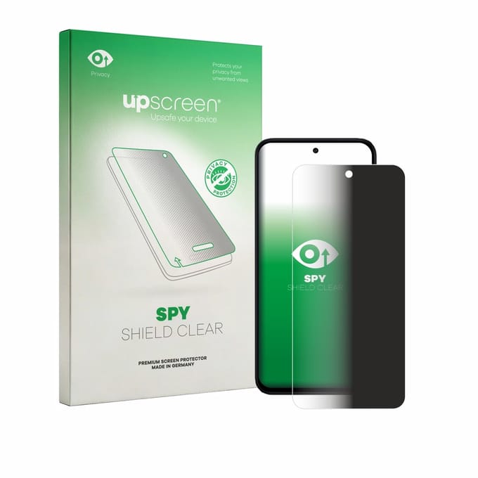 upscreen - privacy screenprotector voor Xiaomi Poco M8s - Folie Beschermfolie Blauwlichtfilter