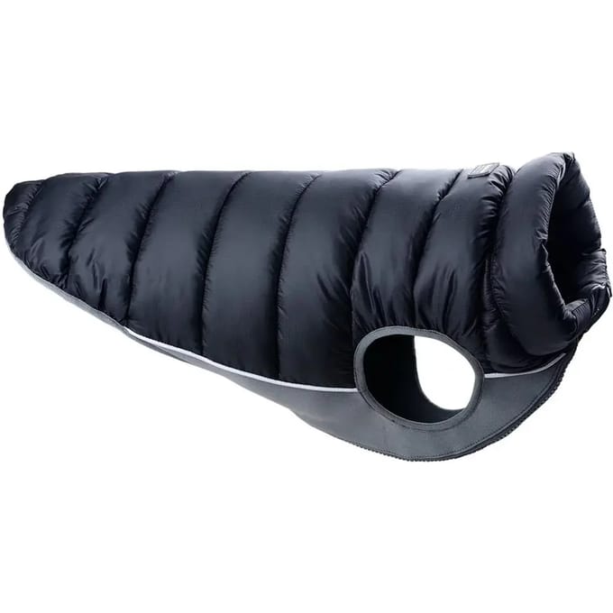 Hondenjas Red Dingo Puffer Zwart/Gris 40 cm