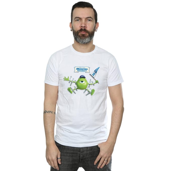 Li-cense Disney heren monsters university getaped mike t-shirt