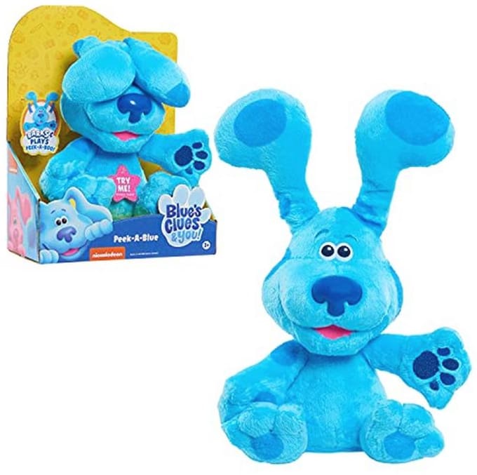 Blues Clues Peek-a-Blue Pluche Speelgoed - Blauw