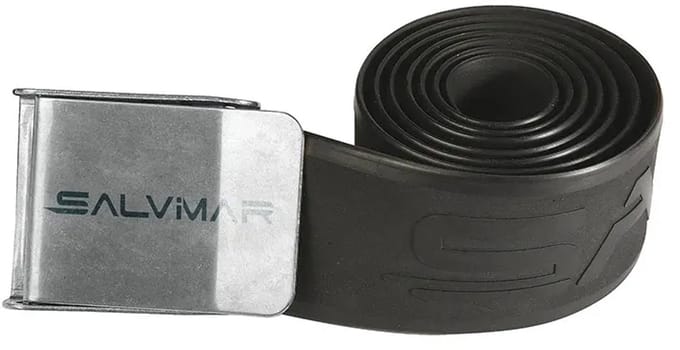 Salvimar Roestvrij Staal Elastische Weight Pro-gesp Riem Zwart