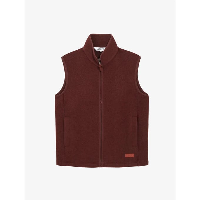 Gilet van geborsteld merinowol Aigle Classic FL