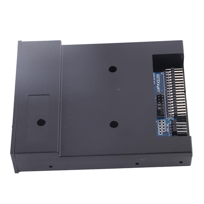 3.5  1000 Floppy Disk Drive naar USB Emulator Simulatie Voor Muzikaal Toetsenbord zwart