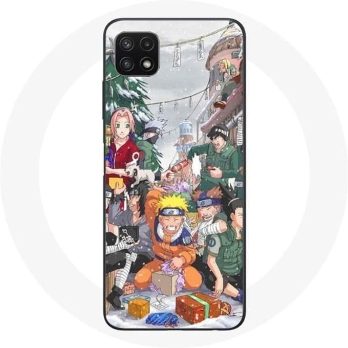 Coque pour Samsung Galaxy A22 5G Naruto Christmas Day Anime Manga