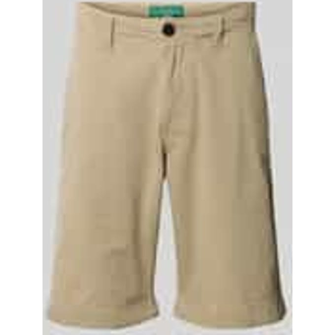Straight fit chino's met steekzakken