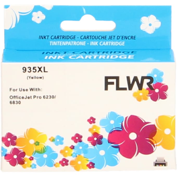 FLWR HP 935Y geel (Huismerk (compatible))