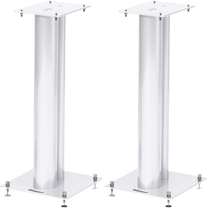 Stabiele Luidsprekerstandaard tot 50 kg - 60 cm Hoog, Eiken Decor, Paar