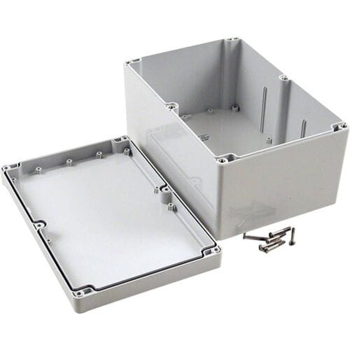 Hammond Electronics 1555VB2GY Universele behuizing 240 x 160 x 120 Polycarbonaat Grijs 1 stuk(s)