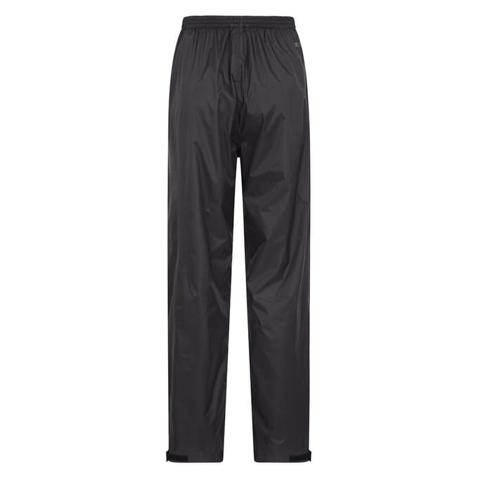 Mountain Warehouse Heren Pakka waterdichte overbroek (Zwart)
