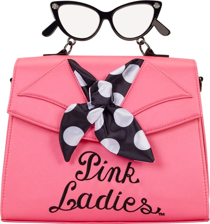 Loungefly Crossbody Bag Grease Pink Ladies