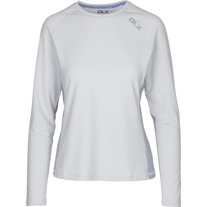 Dames/Dames Katherine DLX Top (Lichtgrijs gemêleerd)
