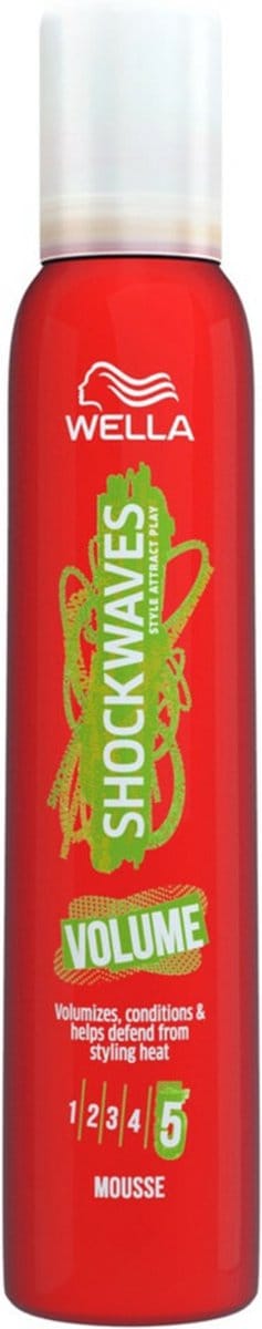 Wella New Wave Volume Mousse - 6 x 200 ml