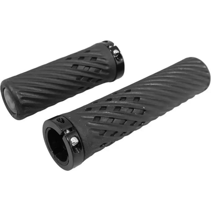 Paar mountainbike handvatten met kraag Herrmans luna lock