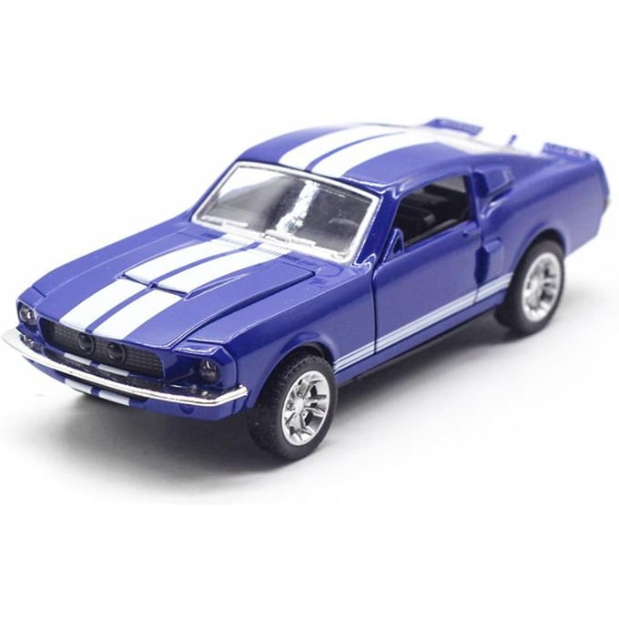 Die-Cast Model Legering Ford Mustang Vintage Auto Model Kinder Speelgoedauto Ornament