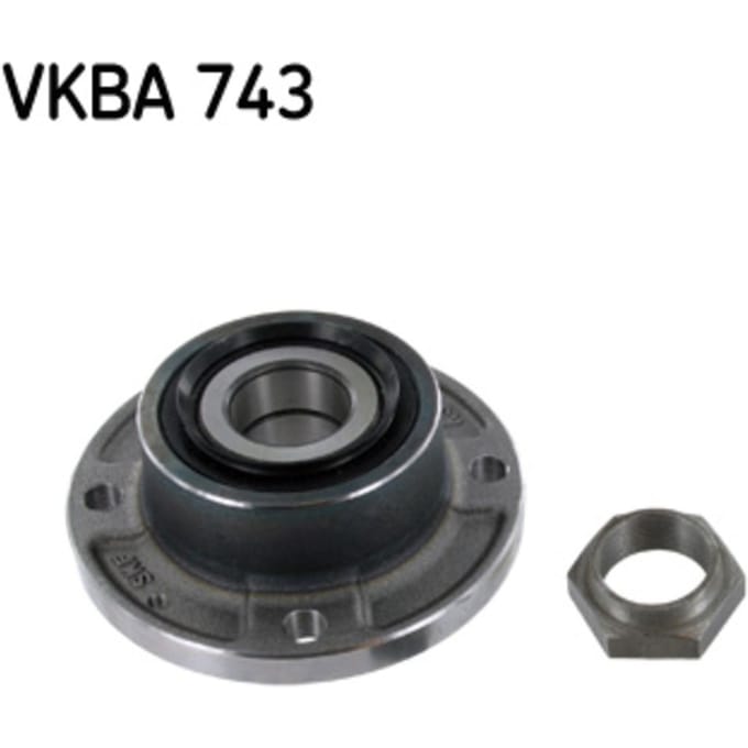 Wiellagerset SKF VKBA 743
