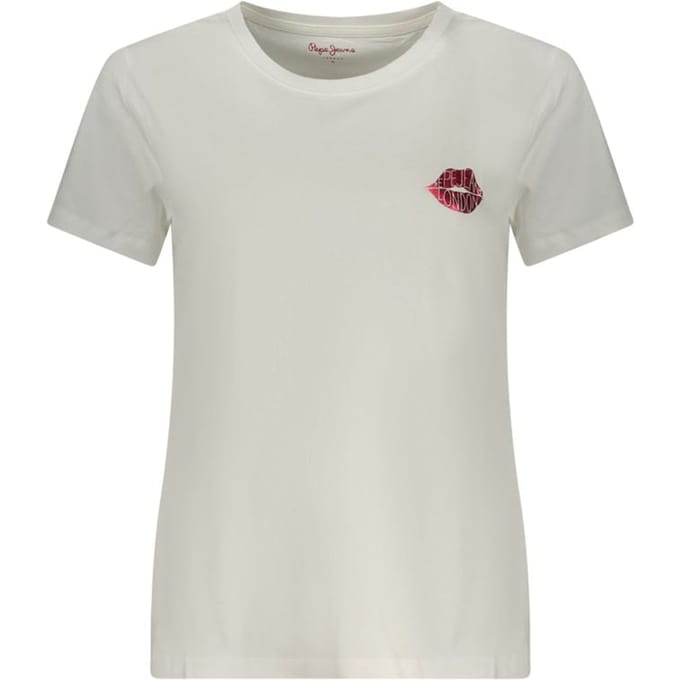 Pepe Jeans Brule T-shirt Met Korte Mouwen Wit XS Vrouw